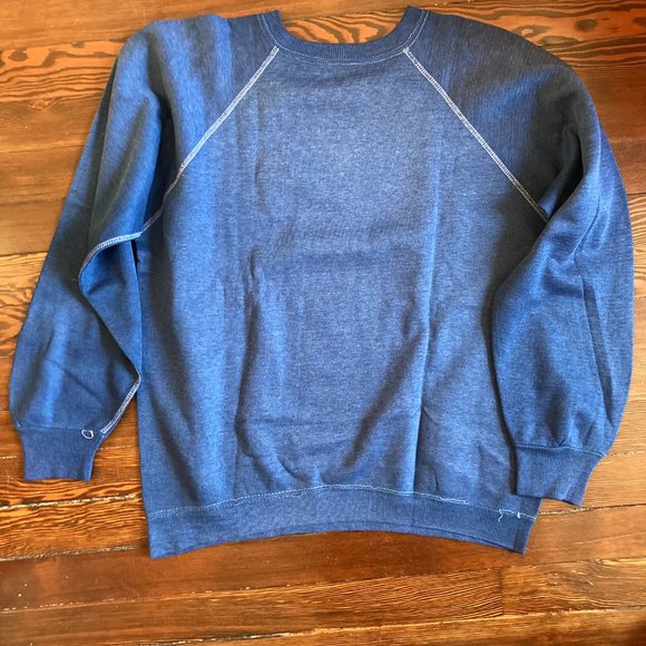 Vintage faded raglan sweatshirt 1960s 1970s - Picture 2 of 7